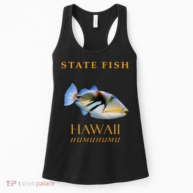 Hawaii Territory Fish The Humuhumu Women's Tank Top