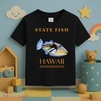 Hawaii Territory Fish The Humuhumu Toddler T-Shirt thumb 3