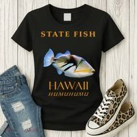 Hawaii Territory Fish The Humuhumu Women's T-Shirt thumb 3
