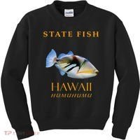 Hawaii Territory Fish The Humuhumu Kids Sweatshirt thumb 0