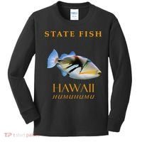 Hawaii Territory Fish The Humuhumu Kids Long Sleeve Shirt thumb 0