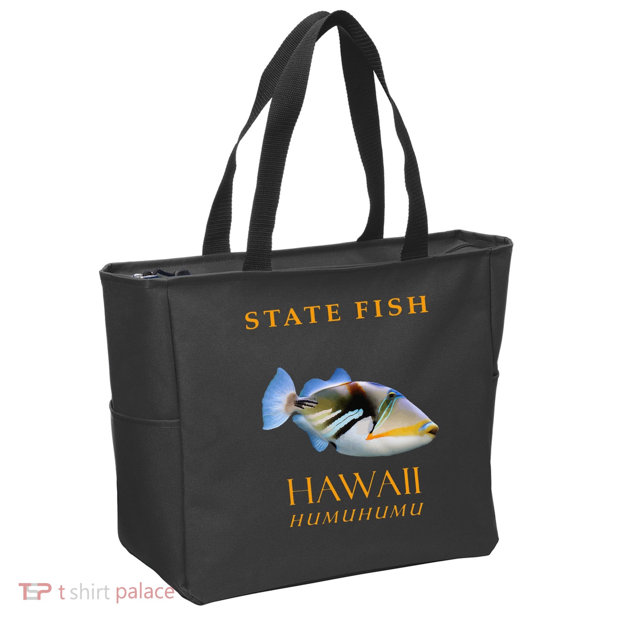 Hawaii Territory Fish The Humuhumu Tote Bag