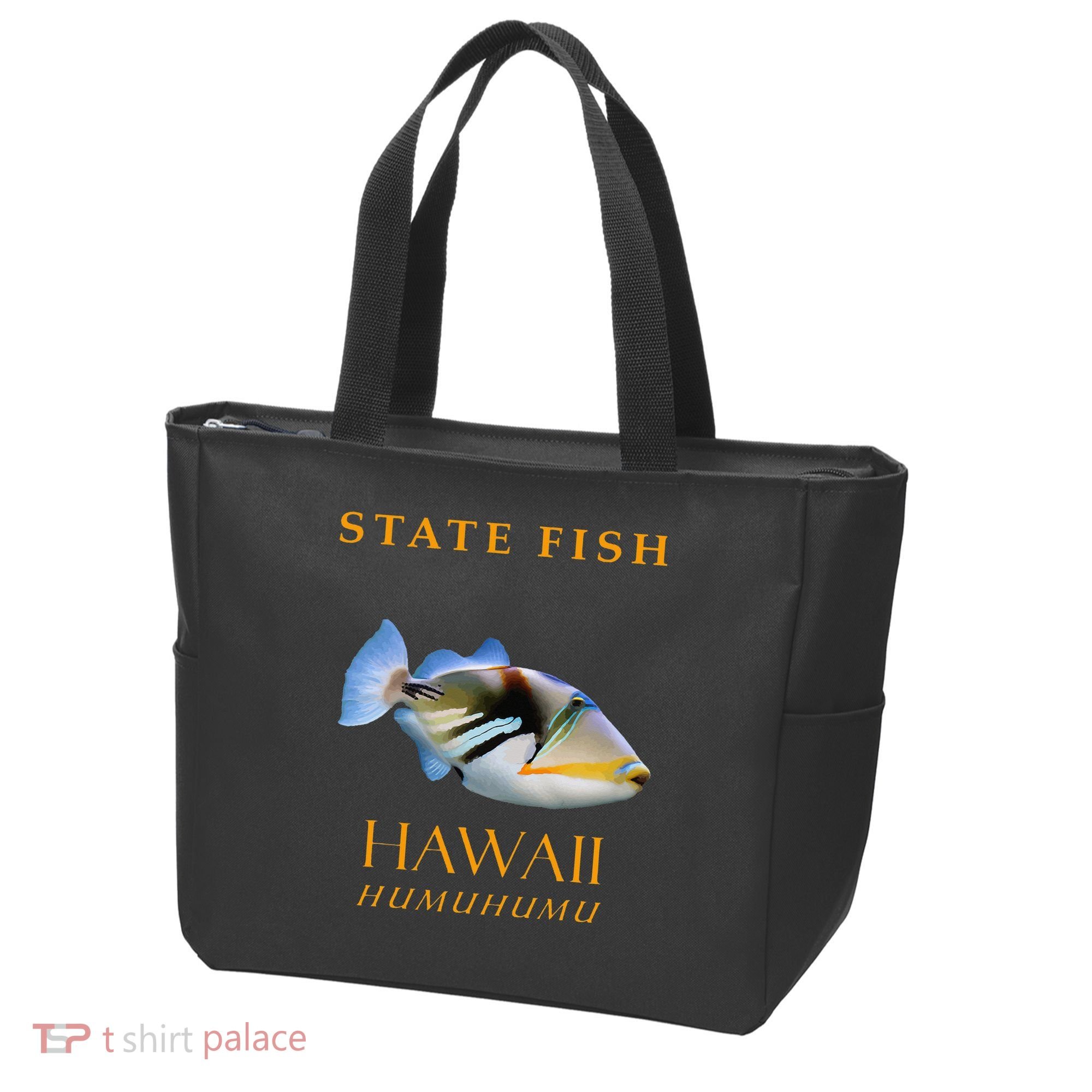 Hawaii Territory Fish The Humuhumu Tote Bag