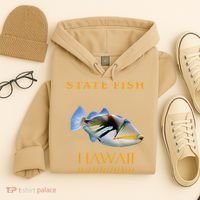 Hawaii Territory Fish The Humuhumu Hoodie thumb 4