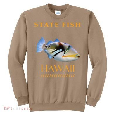 Hawaii Territory Fish The Humuhumu Sweatshirt