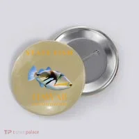 Hawaii Territory Fish The Humuhumu Button thumb 0