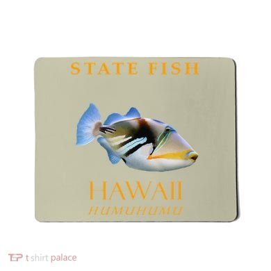 Hawaii Territory Fish The Humuhumu Mousepad