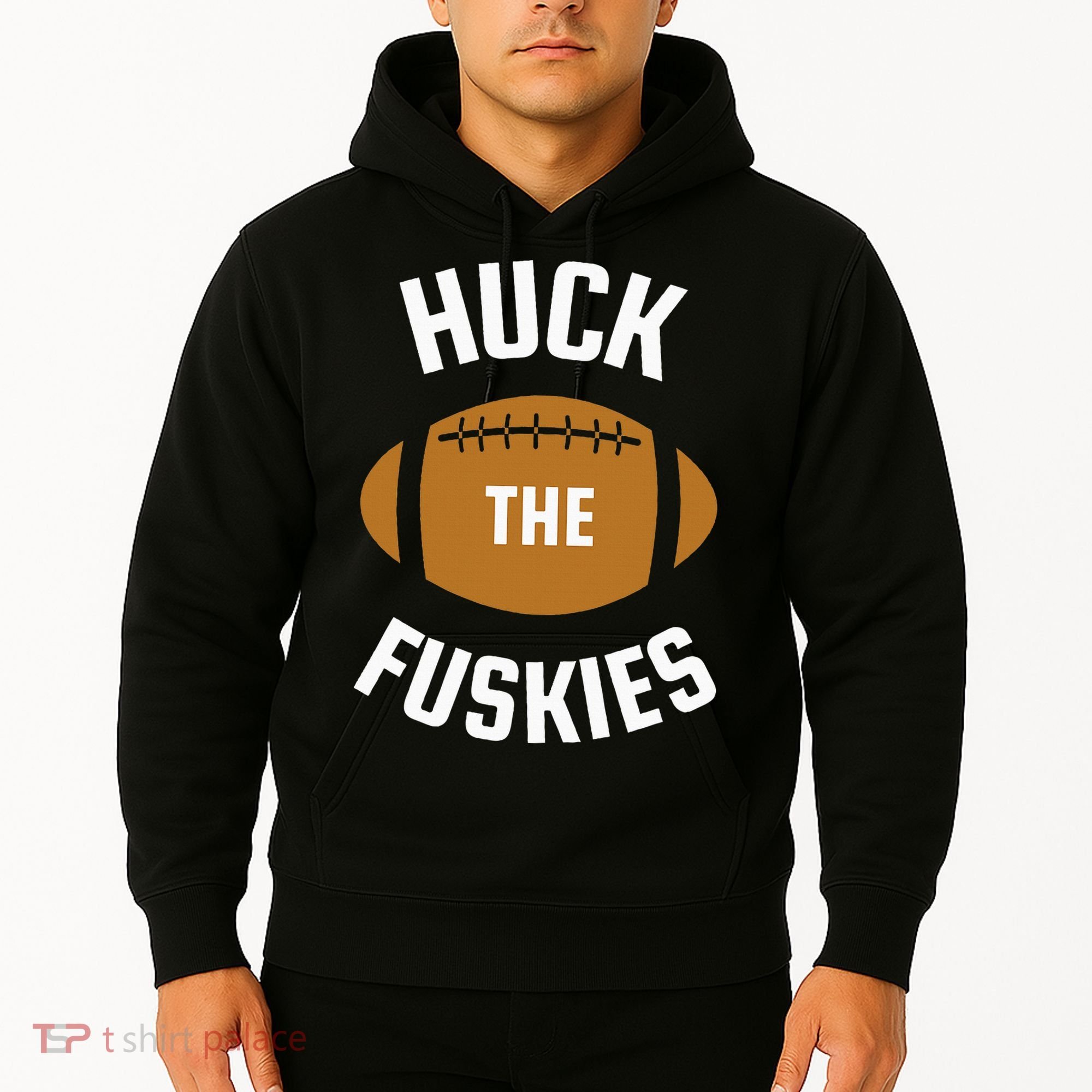 Huck the Fuskies Rivals Washington Oregon  Hoodie