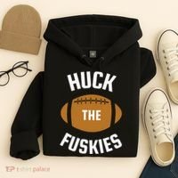 Huck the Fuskies Rivals Washington Oregon  Hoodie thumb 4