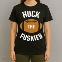 Huck the Fuskies Rivals Washington Oregon  T-Shirt thumb 4