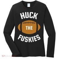 Huck the Fuskies Rivals Washington Oregon  Women's Long Sleeve Shirt thumb 0