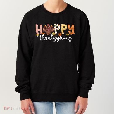 Happy Thanksgiving Fall Turkey Women's Sweatshirt