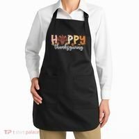 Happy Thanksgiving Fall Turkey Apron thumb 2
