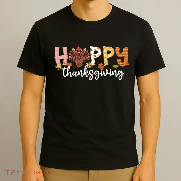 Happy Thanksgiving Fall Turkey T-Shirt