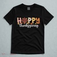 Happy Thanksgiving Fall Turkey T-Shirt thumb 5