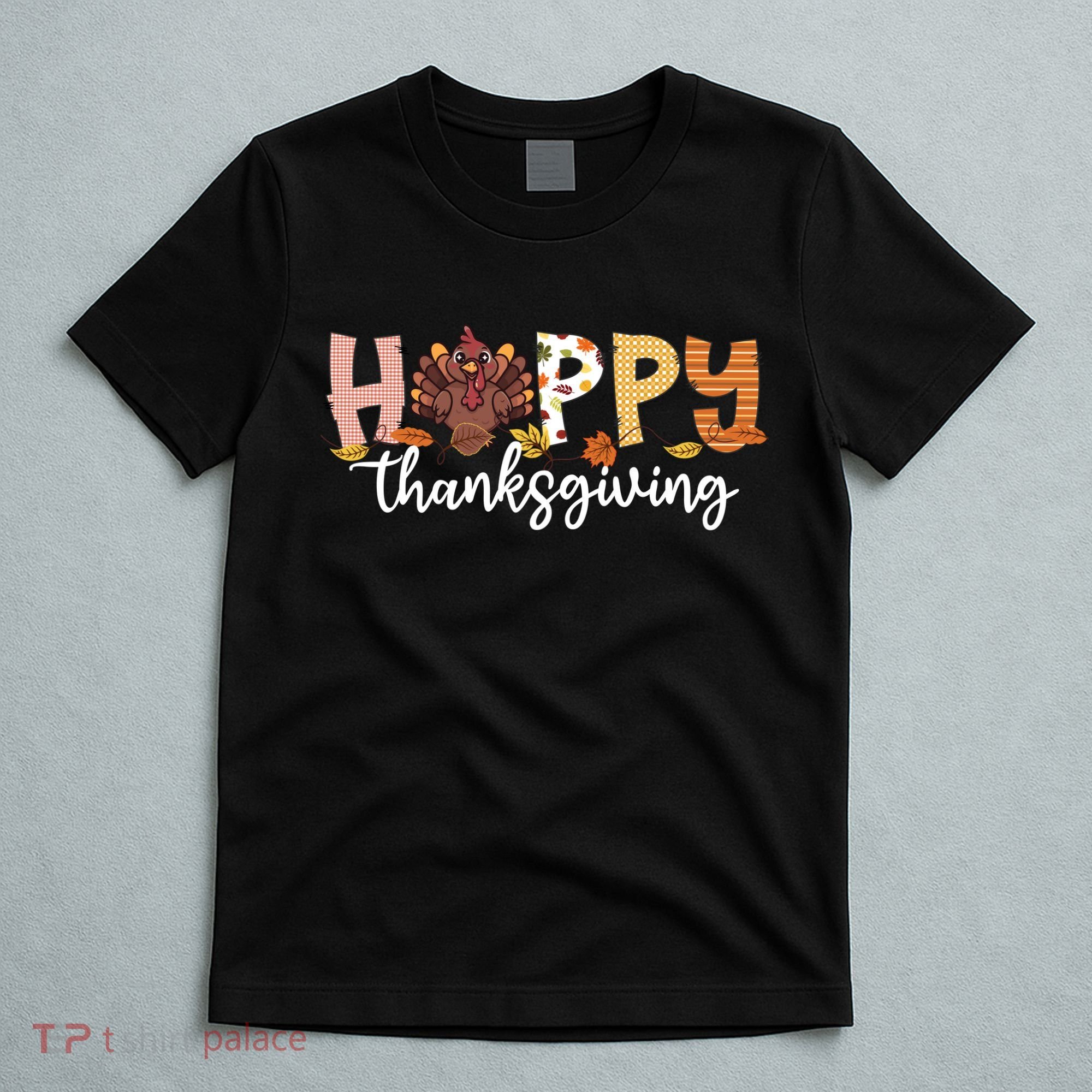 Happy Thanksgiving Fall Turkey T-Shirt