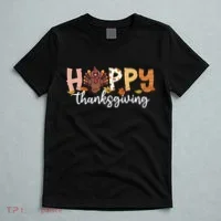Happy Thanksgiving Fall Turkey T-Shirt thumb 5