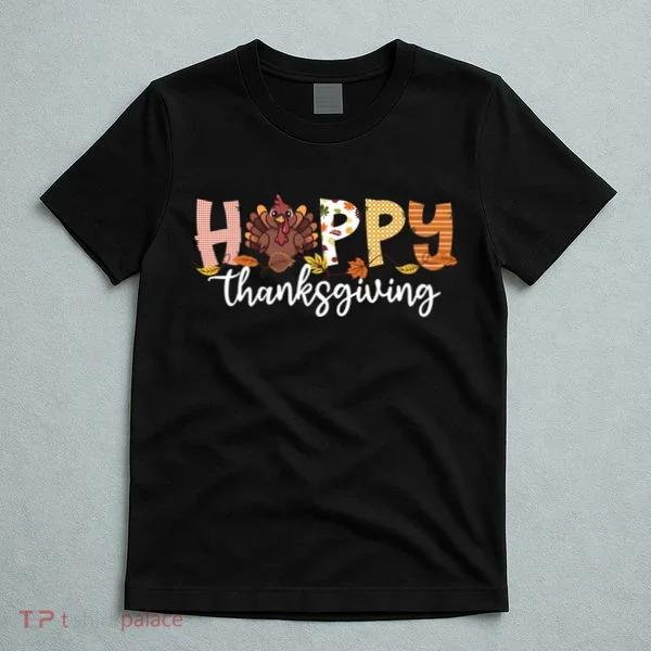 Happy Thanksgiving Fall Turkey T-Shirt