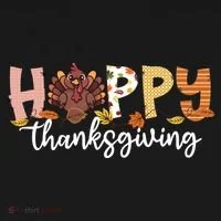Happy Thanksgiving Fall Turkey T-Shirt thumb 7