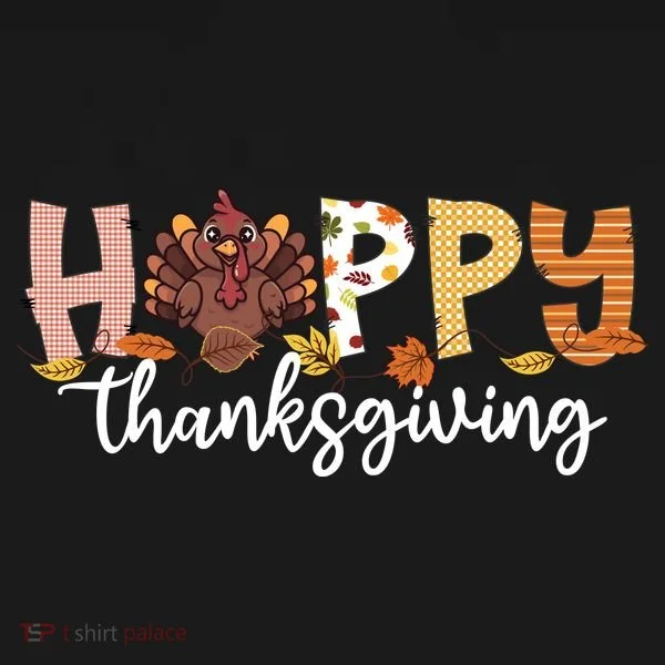 Happy Thanksgiving Fall Turkey T-Shirt