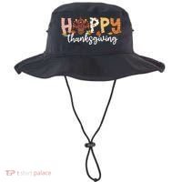 Happy Thanksgiving Fall Turkey Bucket Hat thumb 0