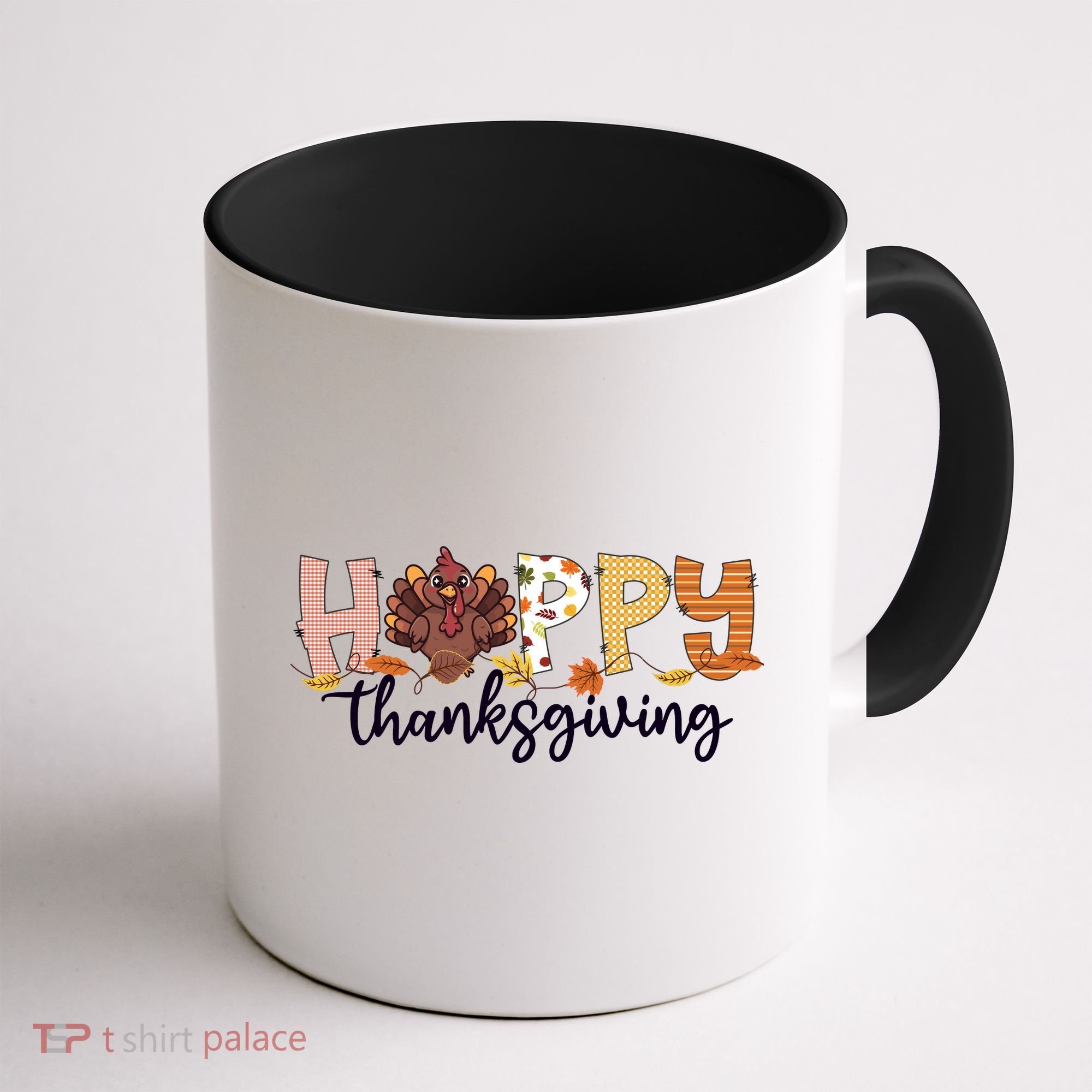 Happy Thanksgiving Fall Turkey Coffee Mug
