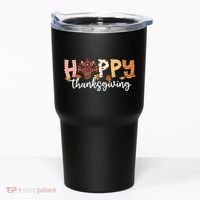 Happy Thanksgiving Fall Turkey Tumbler thumb 0