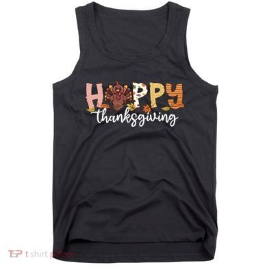 Happy Thanksgiving Fall Turkey Tank Top