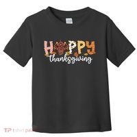 Happy Thanksgiving Fall Turkey Toddler T-Shirt thumb 0