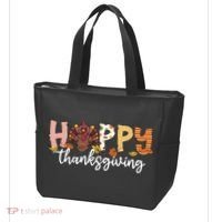 Happy Thanksgiving Fall Turkey Tote Bag thumb 3