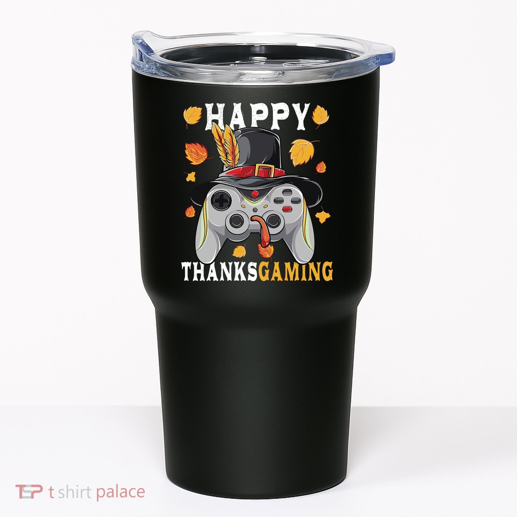 Happy Thanksgaming Funny Cute Thanksgiving Gamer Tumbler