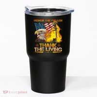 Honor The Fallen Thank The Living Memorial Day Tumbler thumb 0