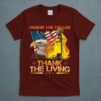 Honor The Fallen Thank The Living Memorial Day T-Shirt thumb 5
