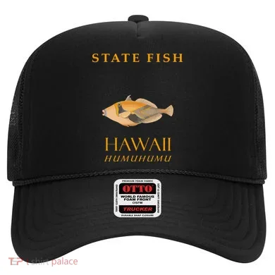 Hawaii Territory Fish The Reef Triggerfish Hat