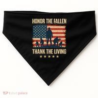 Honor the Fallen, Thank the Living USA-Made Doggie Bandana thumb 0