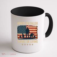Honor the Fallen, Thank the Living Coffee Mug thumb 1