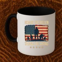 Honor the Fallen, Thank the Living Coffee Mug thumb 2