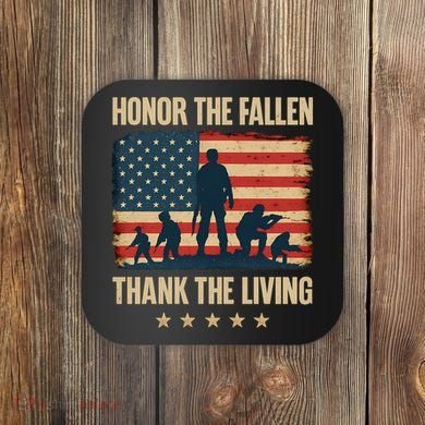 Honor the Fallen, Thank the Living Coaster