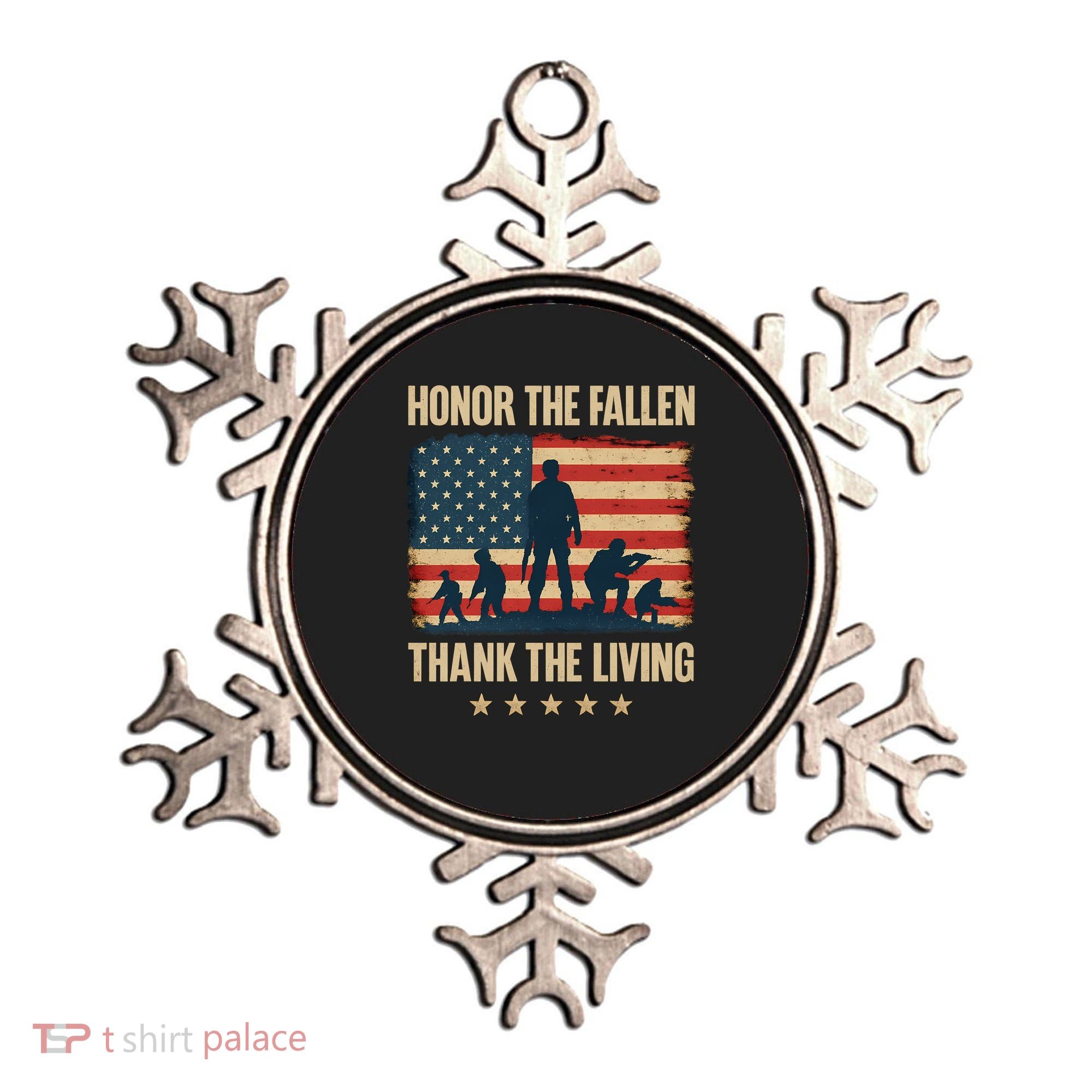 Honor the Fallen, Thank the Living Ornament