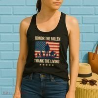 Honor the Fallen, Thank the Living Women's Tank Top thumb 2