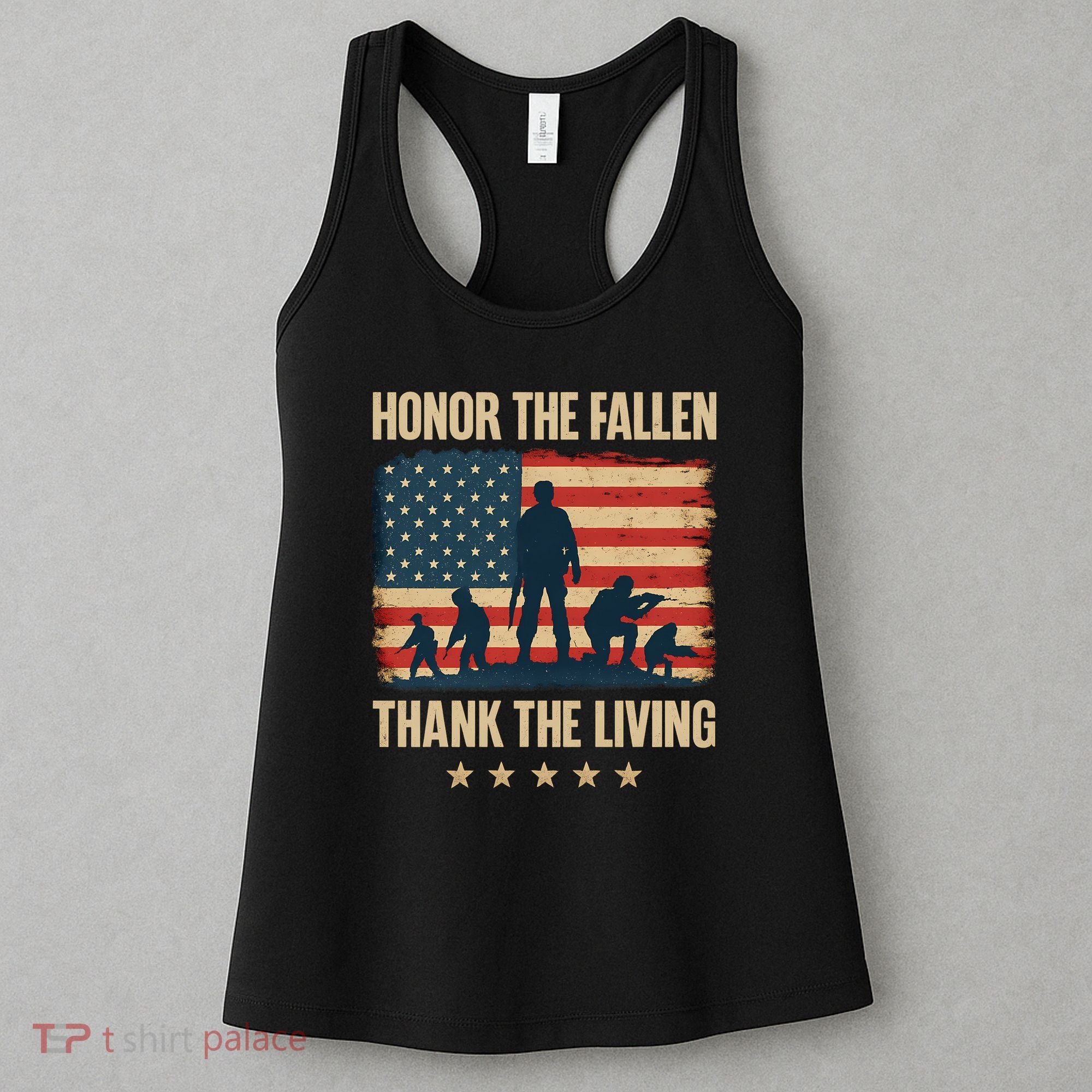 Honor the Fallen, Thank the Living Women's Tank Top