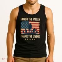 Honor the Fallen, Thank the Living Tank Top thumb 3