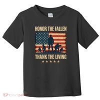 Honor the Fallen, Thank the Living Toddler T-Shirt thumb 0