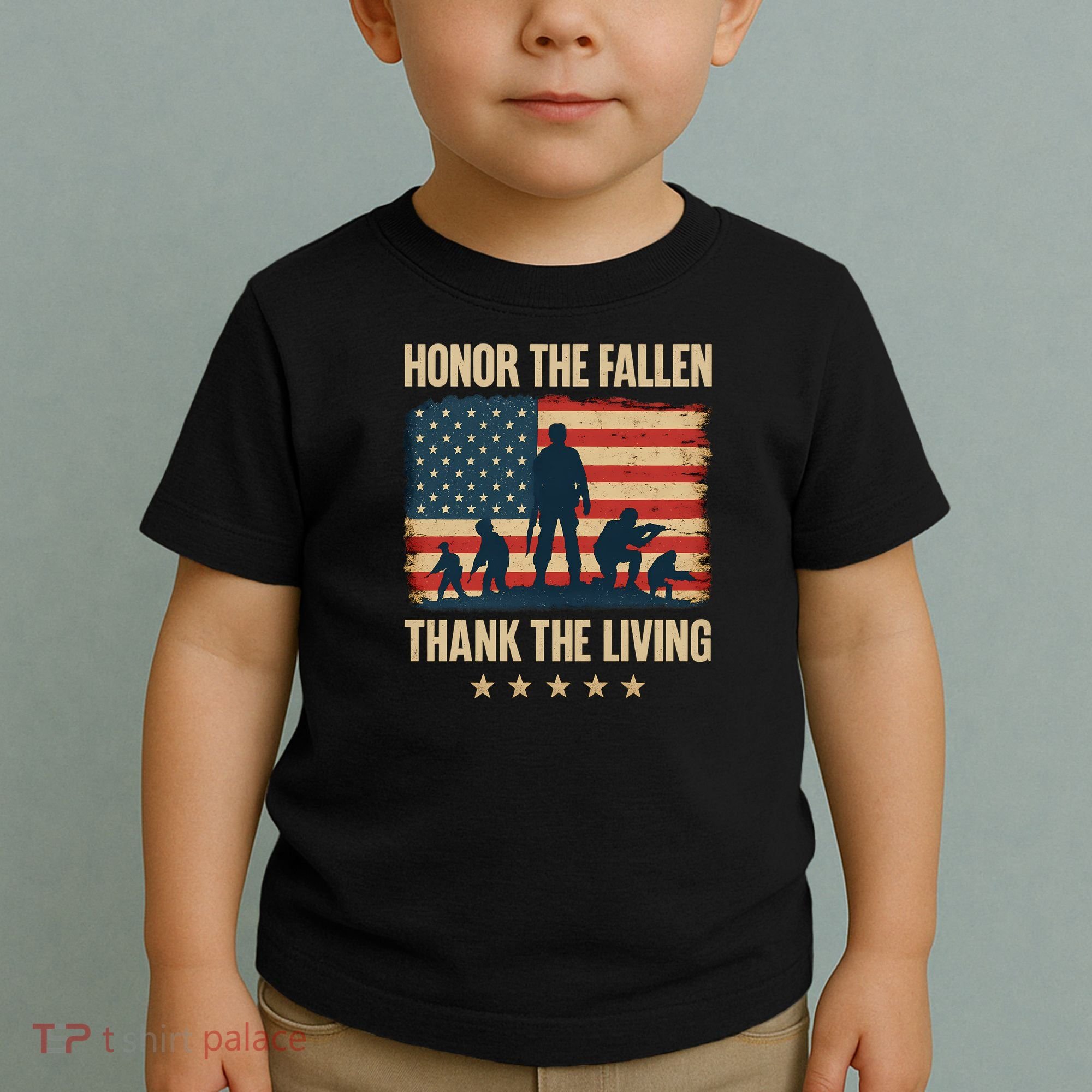 Honor the Fallen, Thank the Living Toddler T-Shirt