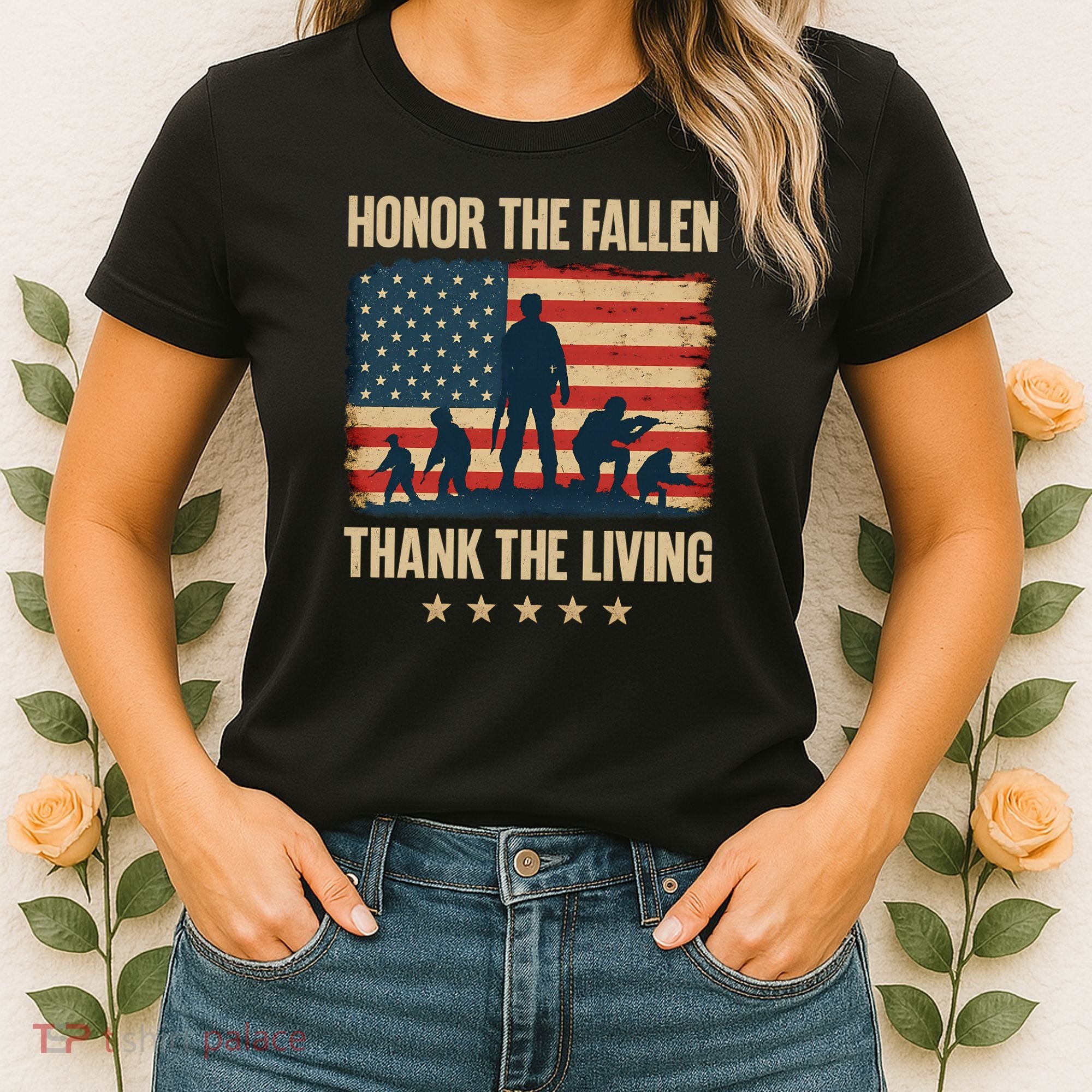 Honor the Fallen, Thank the Living Women's T-Shirt