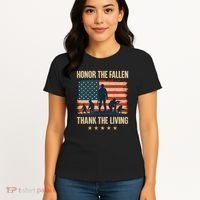 Honor the Fallen, Thank the Living Women's T-Shirt thumb 4