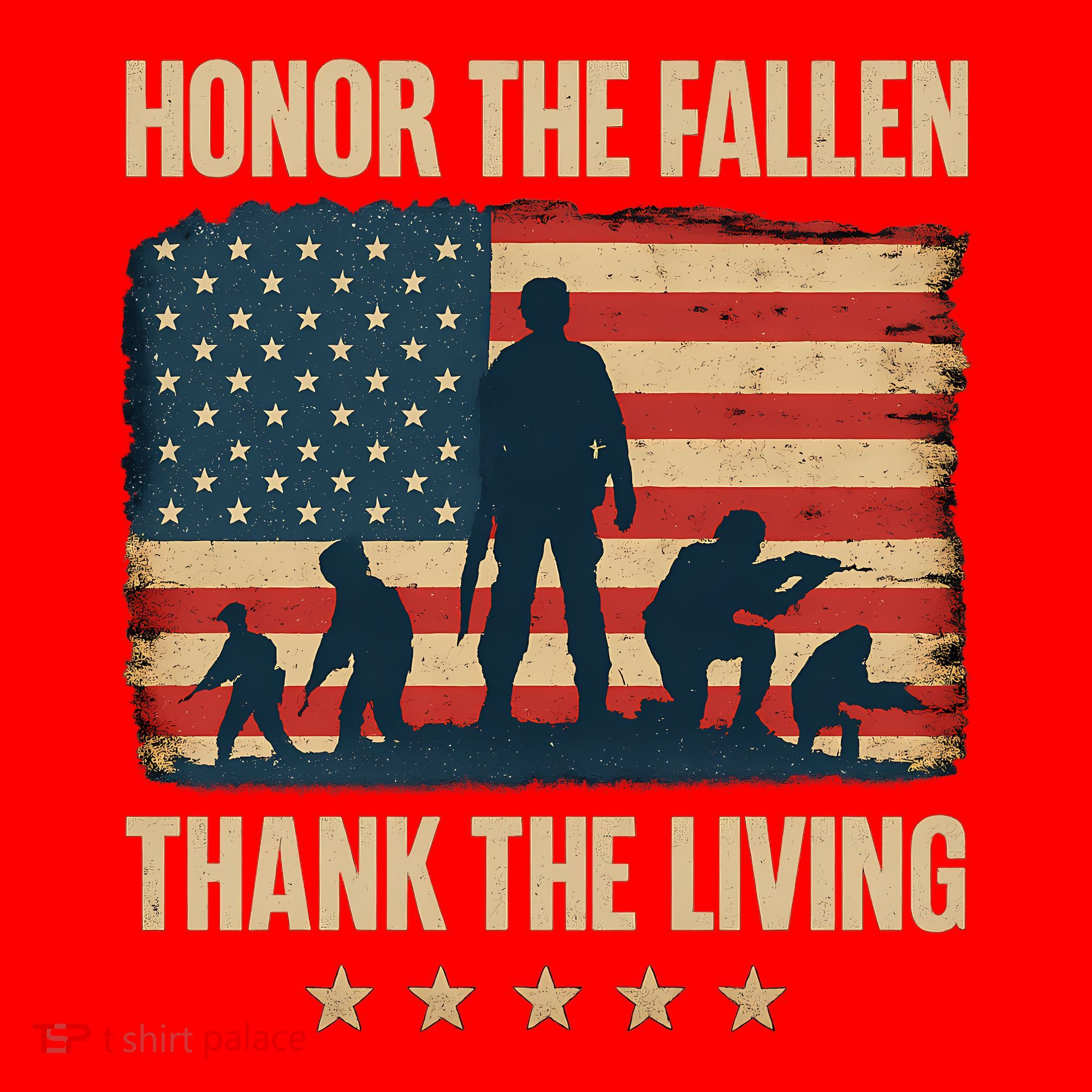 Honor the Fallen, Thank the Living Santa Hat
