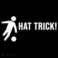 Hat Trick Funny Soccer Gift Hoodie thumb 7