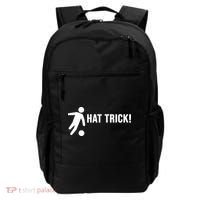 Hat Trick Funny Soccer Gift Backpack thumb 0