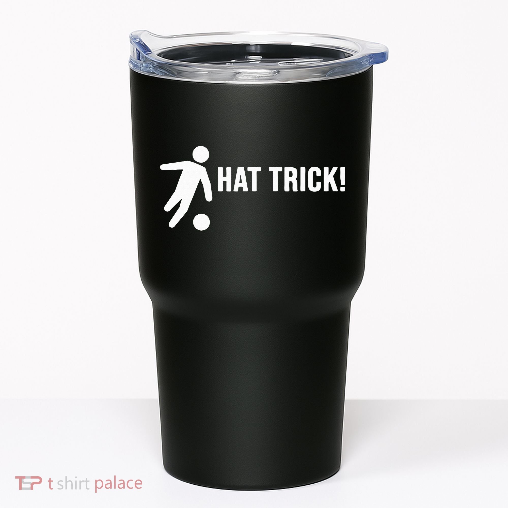 Hat Trick Funny Soccer Gift Tumbler